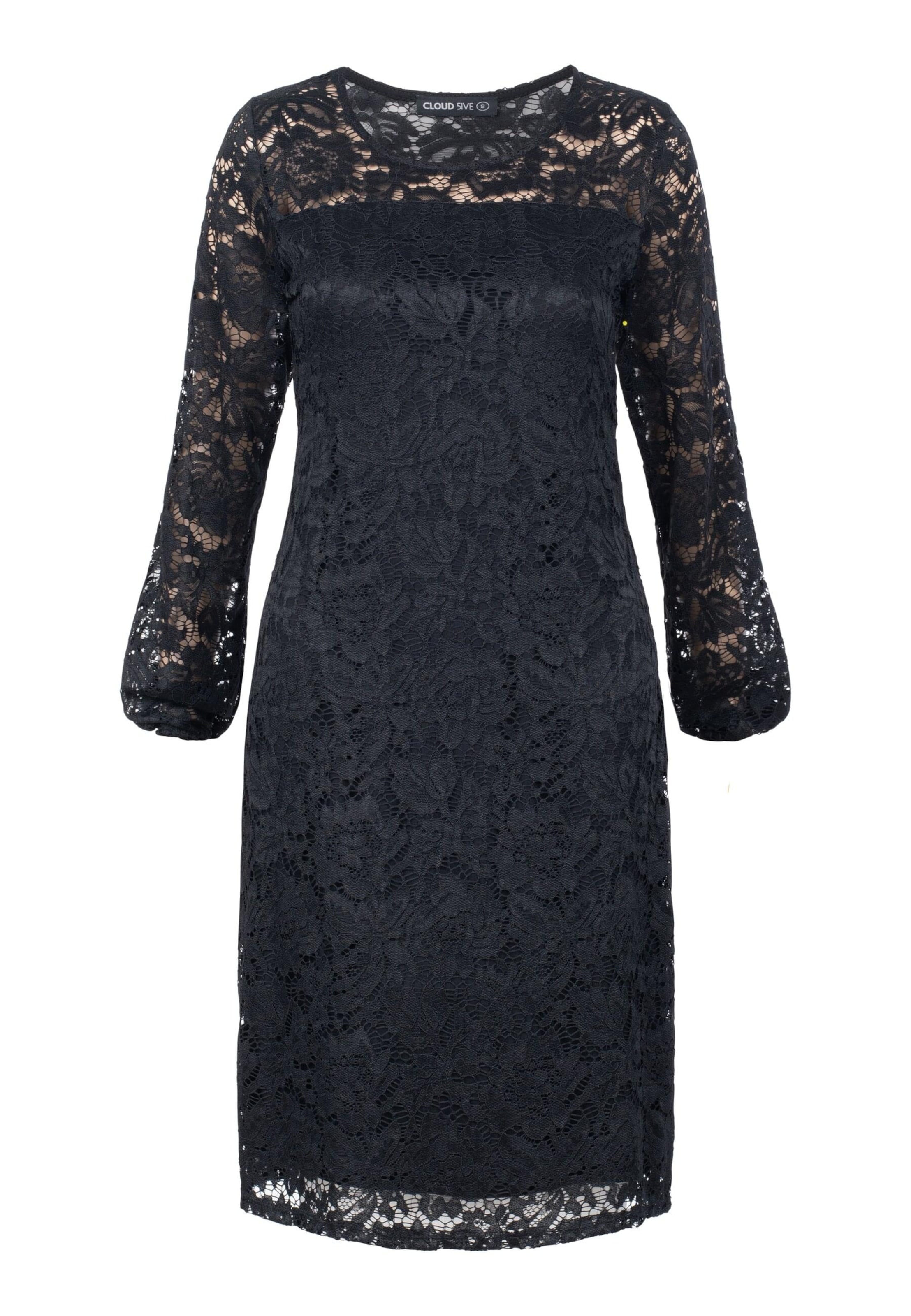 Cloud5ive Dress in Black: front