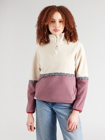 Pull-over 'Holina' Iriedaily en beige : devant