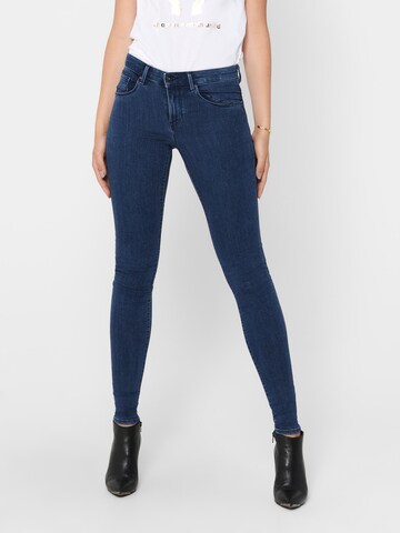 Skinny Jeans 'RAIN' di Only Tall in blu: frontale