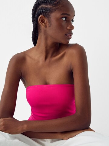 Bershka Top in Pink
