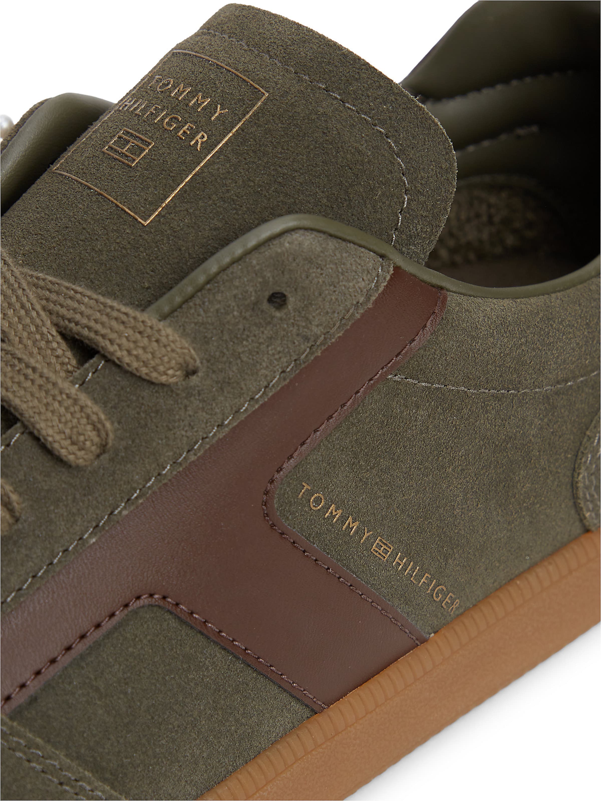 Baskets basses 'Tribeca' TOMMY HILFIGER en vert
