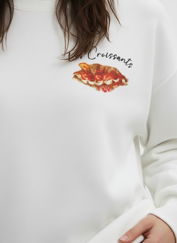 Felpa 'Mimi' di studioselect in bianco