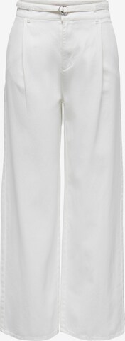 ONLY Wide leg Pants 'Devorah' in White: front