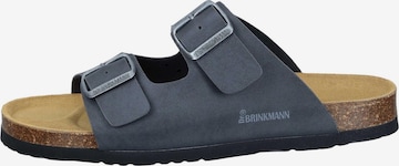 DR. BRINKMANN Mules 'Bonillo' in Grey: front