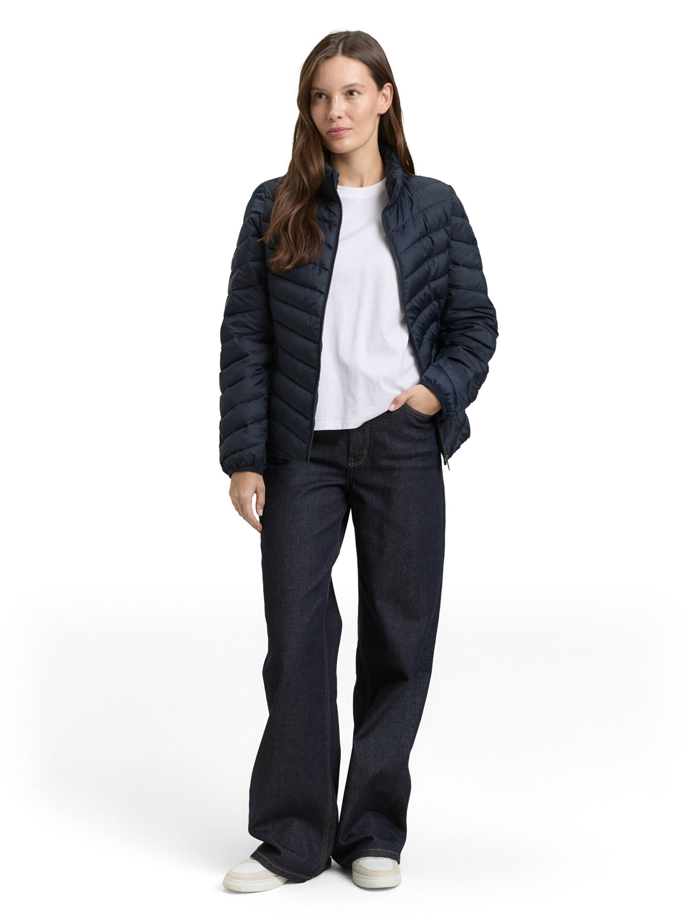 TOM TAILOR - Casaco meia-estação em azul