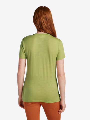 ICEBREAKER Funkcionalna majica 'Tech Lite' | zelena barva