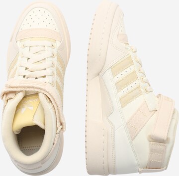 Baskets hautes 'Forum Mid Parley' ADIDAS ORIGINALS en blanc