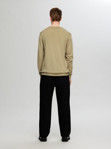 Pullover 'SLHTray' di SELECTED HOMME in verde