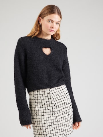 Pull-over Monki en noir : devant