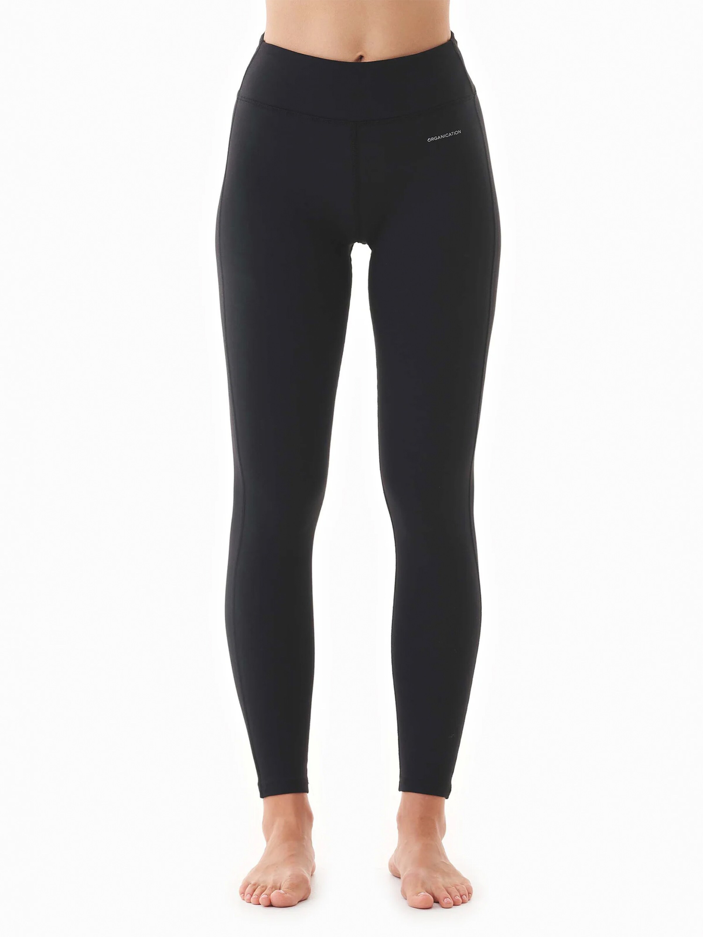 Organication Skinny Leggings in Black: front