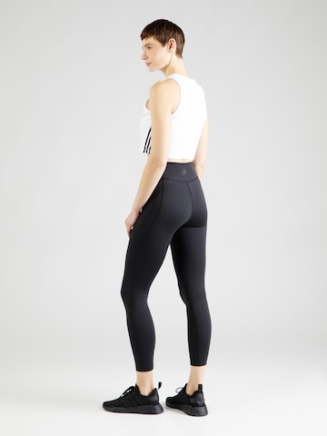 Skinny Pantalon de sport 'All Me Essentials Full-length' ADIDAS PERFORMANCE en noir