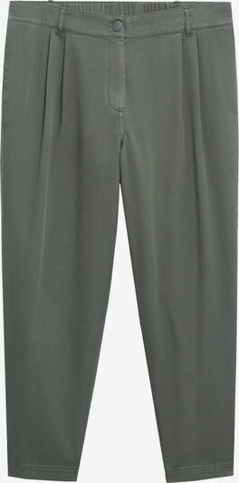 MANGO Kalhoty se sklady v pase 'Newpepi' - khaki, Produkt
