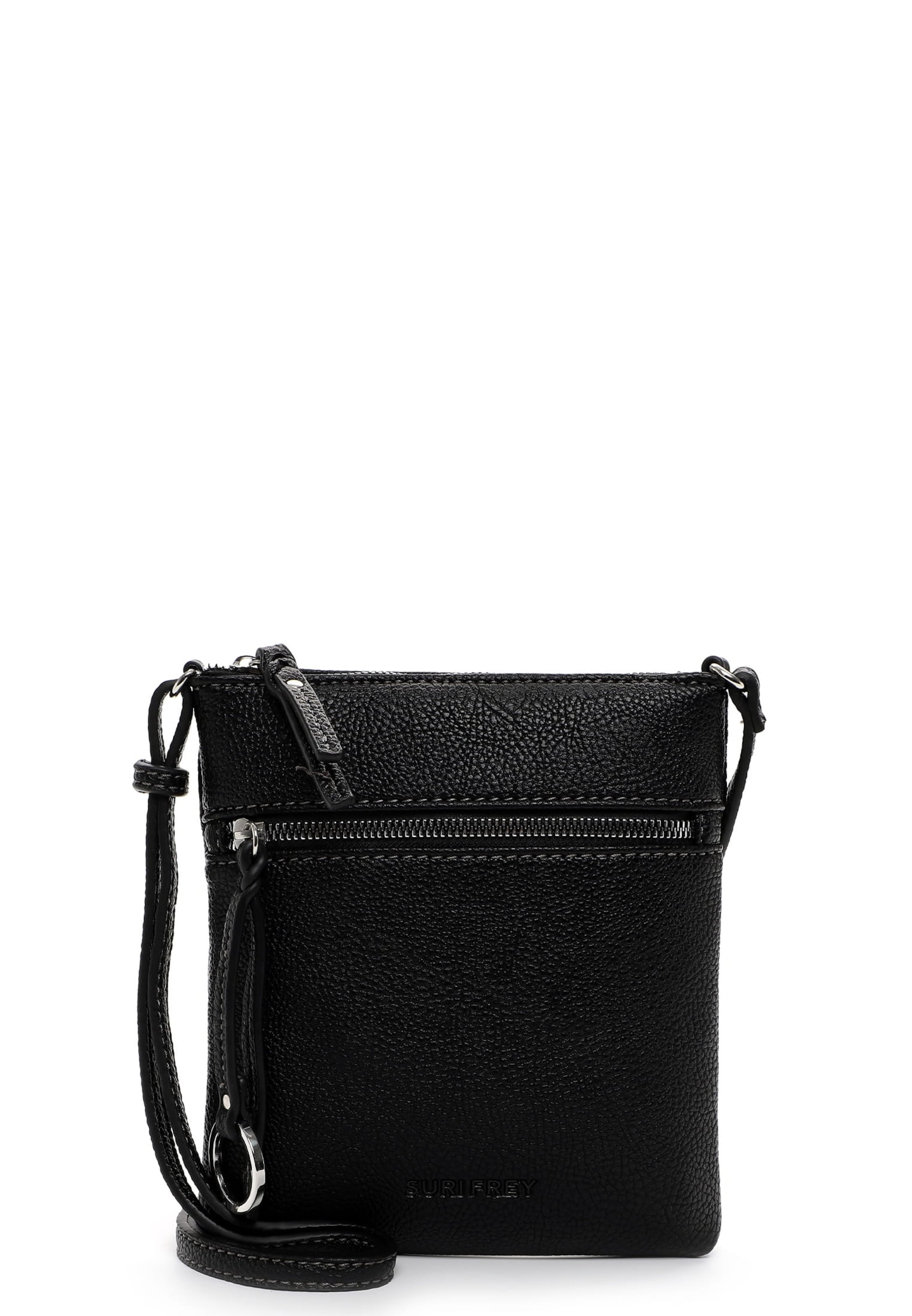 Borsa a tracolla 'Debby' di Suri Frey in nero: frontale