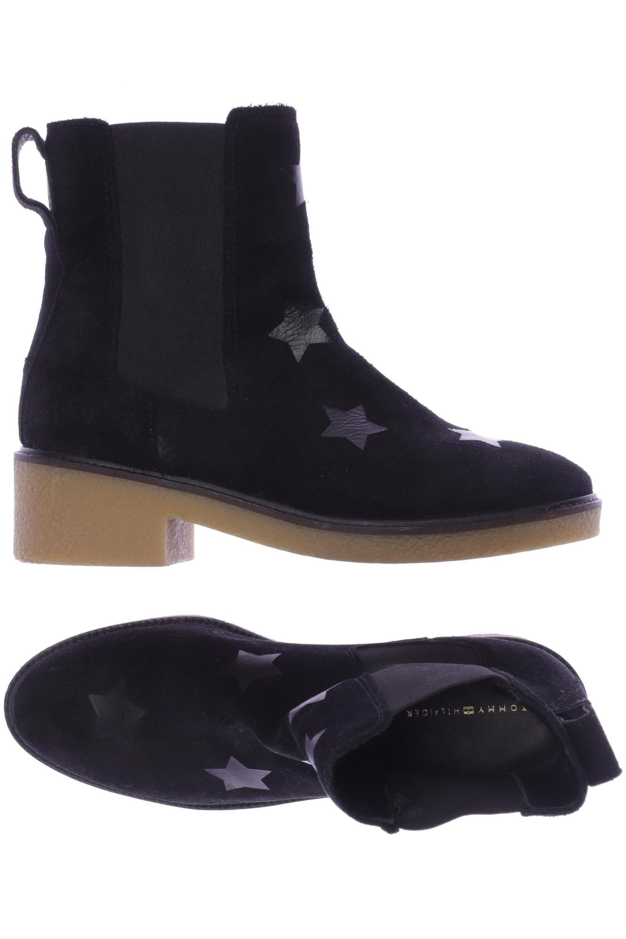 TOMMY HILFIGER Stiefelette 39 in Schwarz: Vorderseite