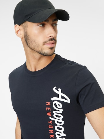 AÉROPOSTALE - Camiseta en negro