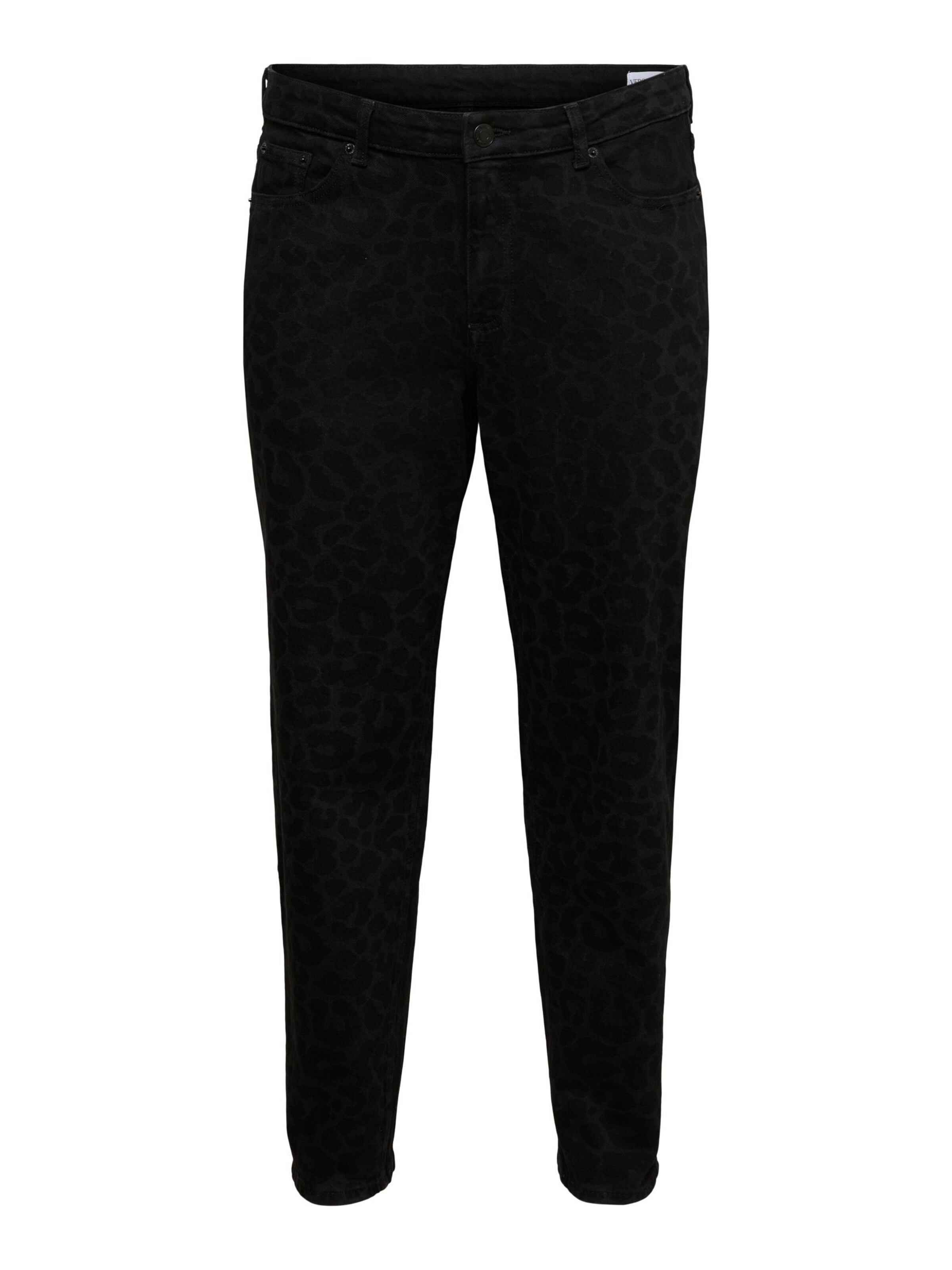 regular Jeans di Vero Moda Curve in nero: frontale
