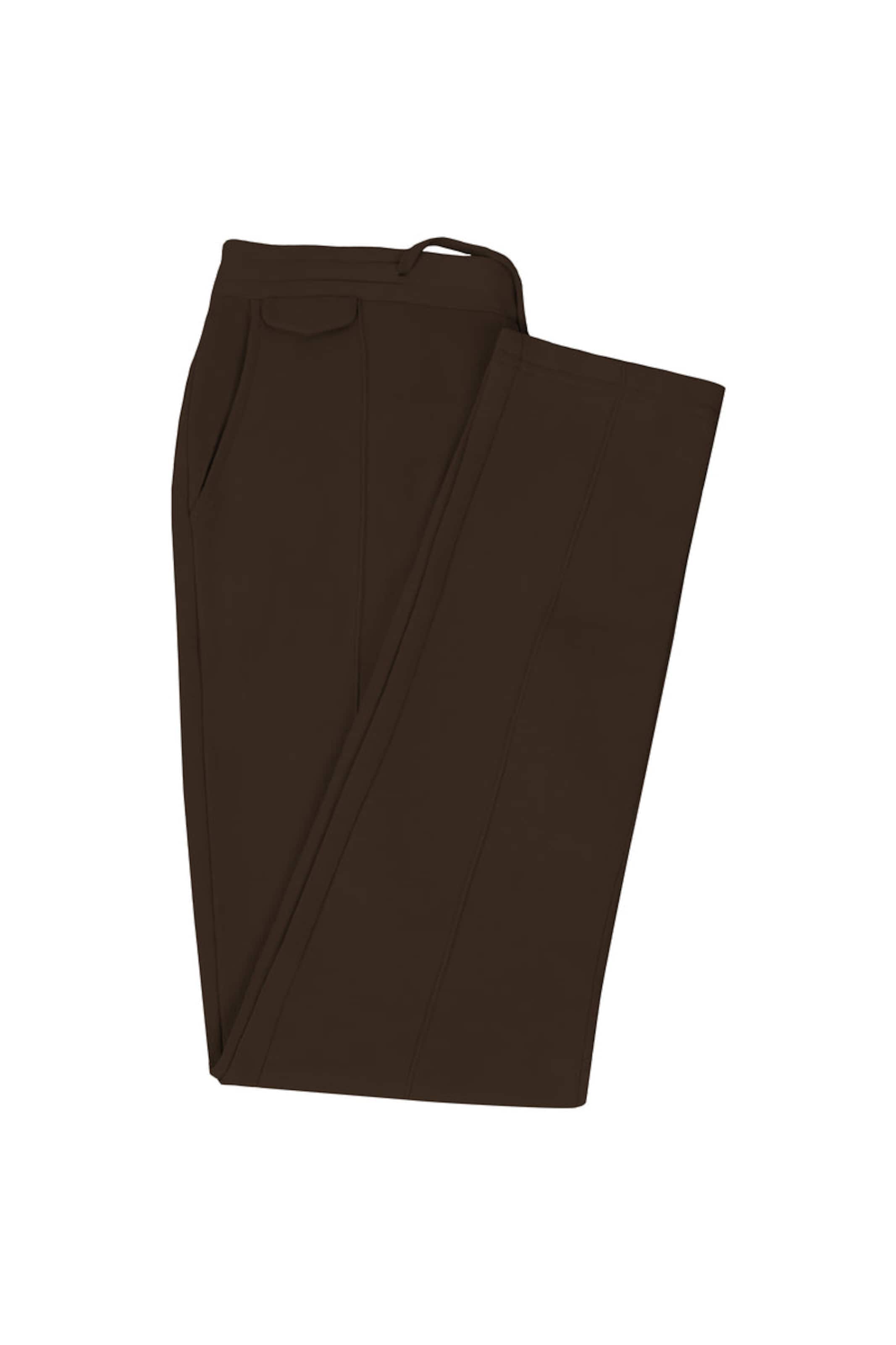 UNIQVIBE Slim fit Trousers in Brown
