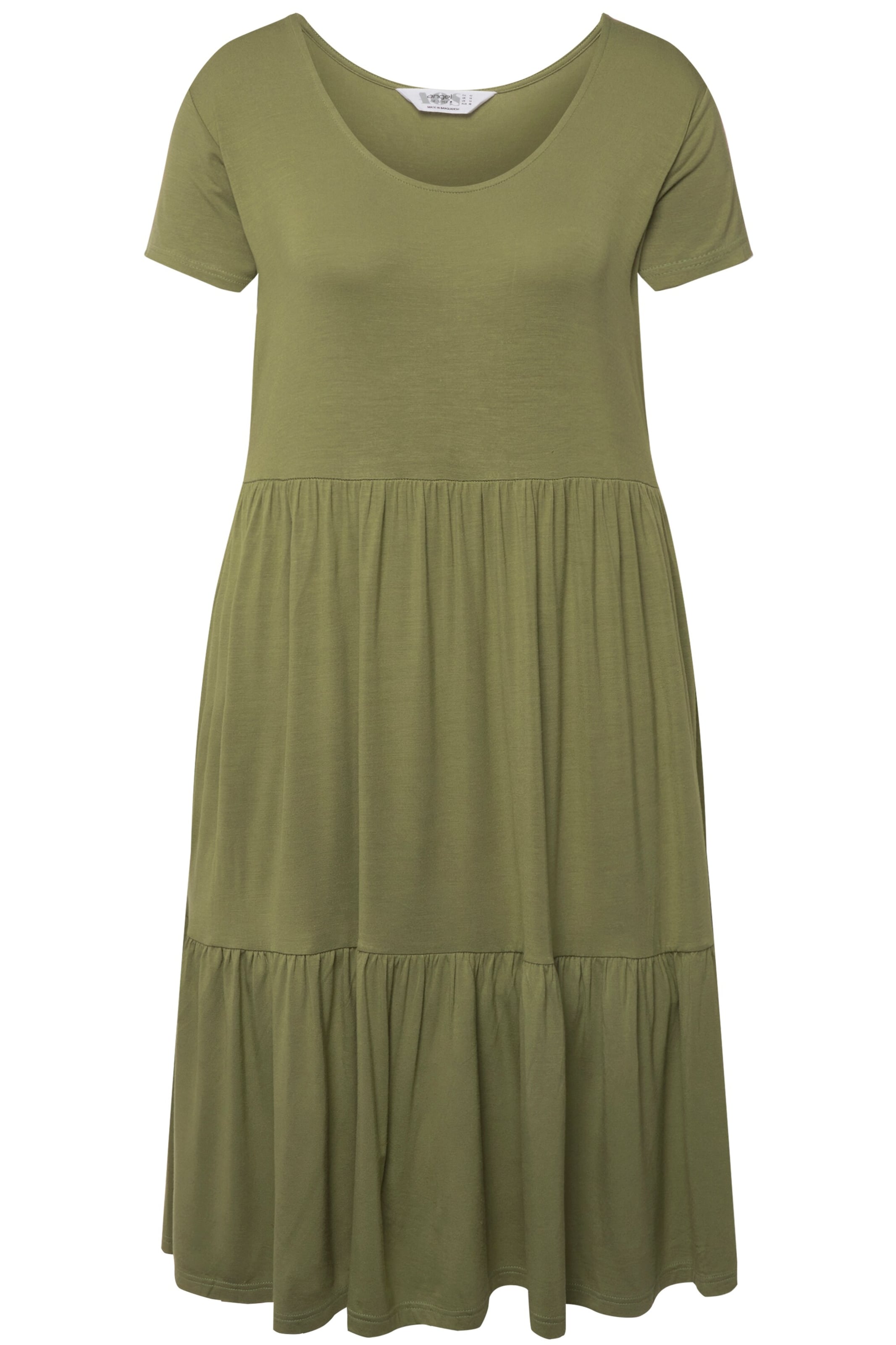 Janet & Joyce Summer dress in Green: front
