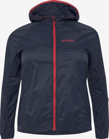 Maier Sports Outdoor Jacket in Blue: front