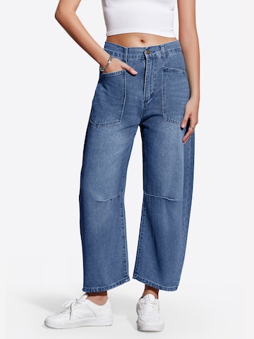 Imily Bela Baggy Jeans in Blau: Vorderseite