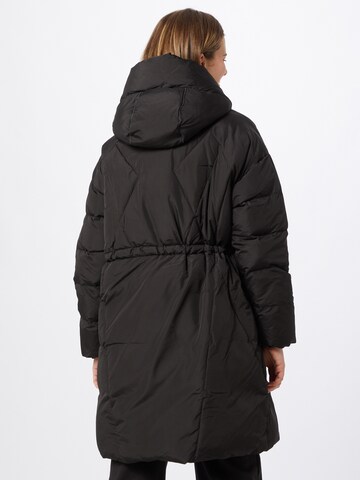 VILA Zimní kabát – černá