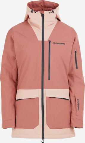 Fundango Winterjacke 'Poplar ECO ' in Lila: Vorderseite