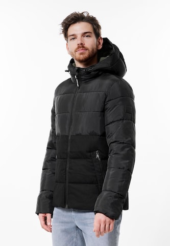 Street One MEN Winter Jacket in Black: front