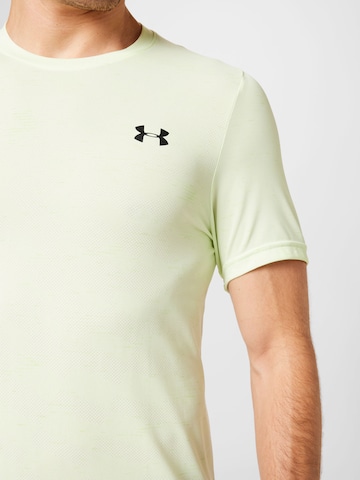 T-Shirt fonctionnel 'Radial' UNDER ARMOUR en vert
