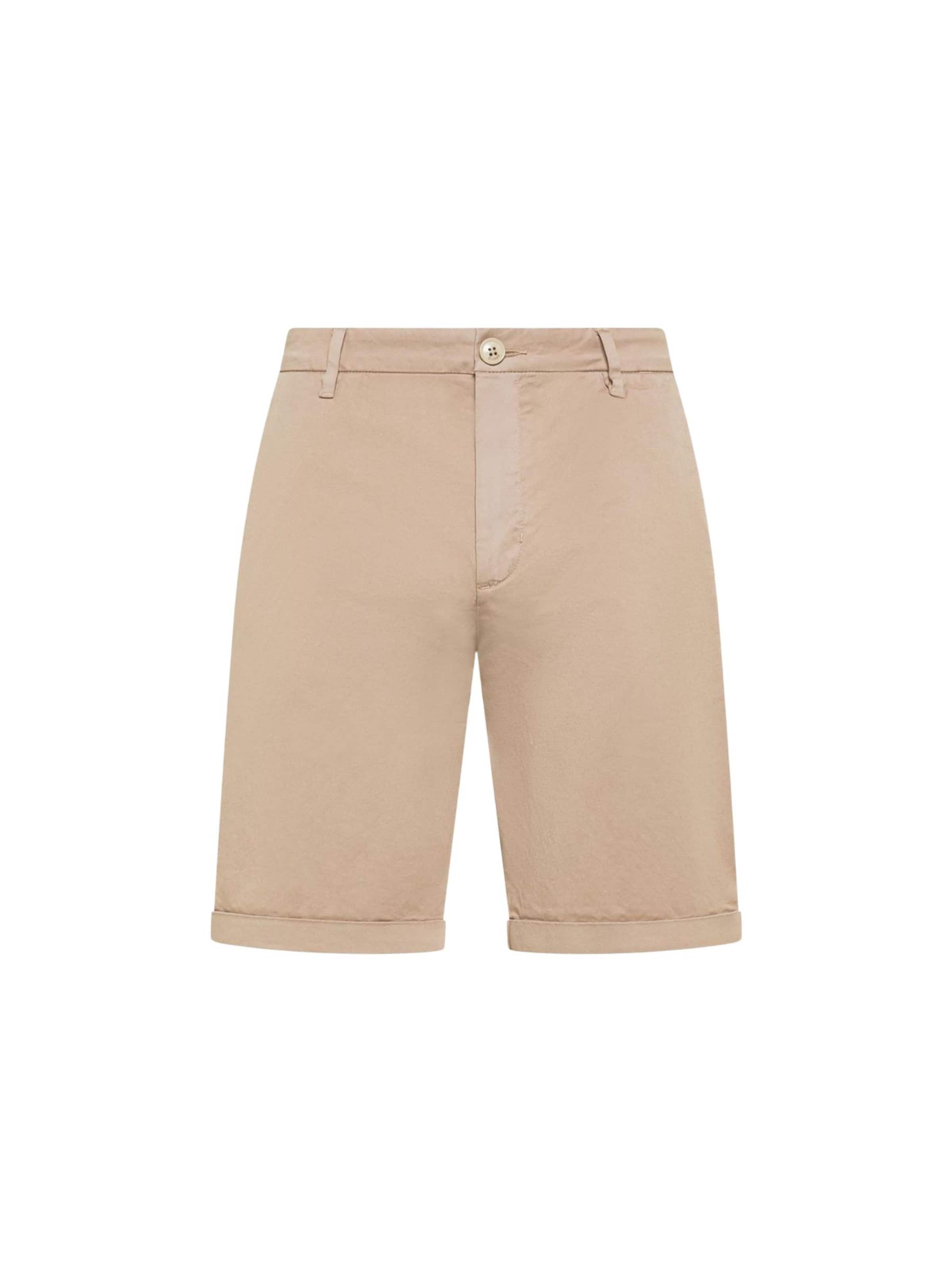 Pantalon chino SUN68 en beige : devant