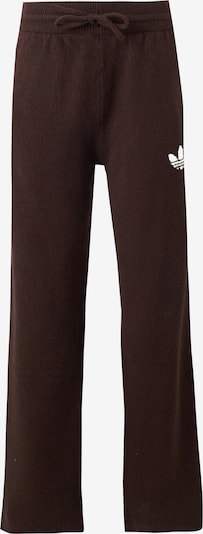 ADIDAS ORIGINALS Housut 'Essentials' koossa 34/regular värissä tummanruskea / valkoinen, Tuotenäkymä
