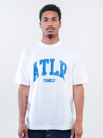 T-Shirt 'ATLR FAMILY  ESSENTIALS' ATELIER OF FAITH en blanc : devant