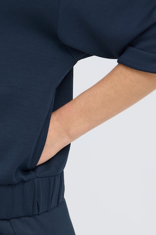 Fransa Sweat jacket 'FRAurora' in Blue