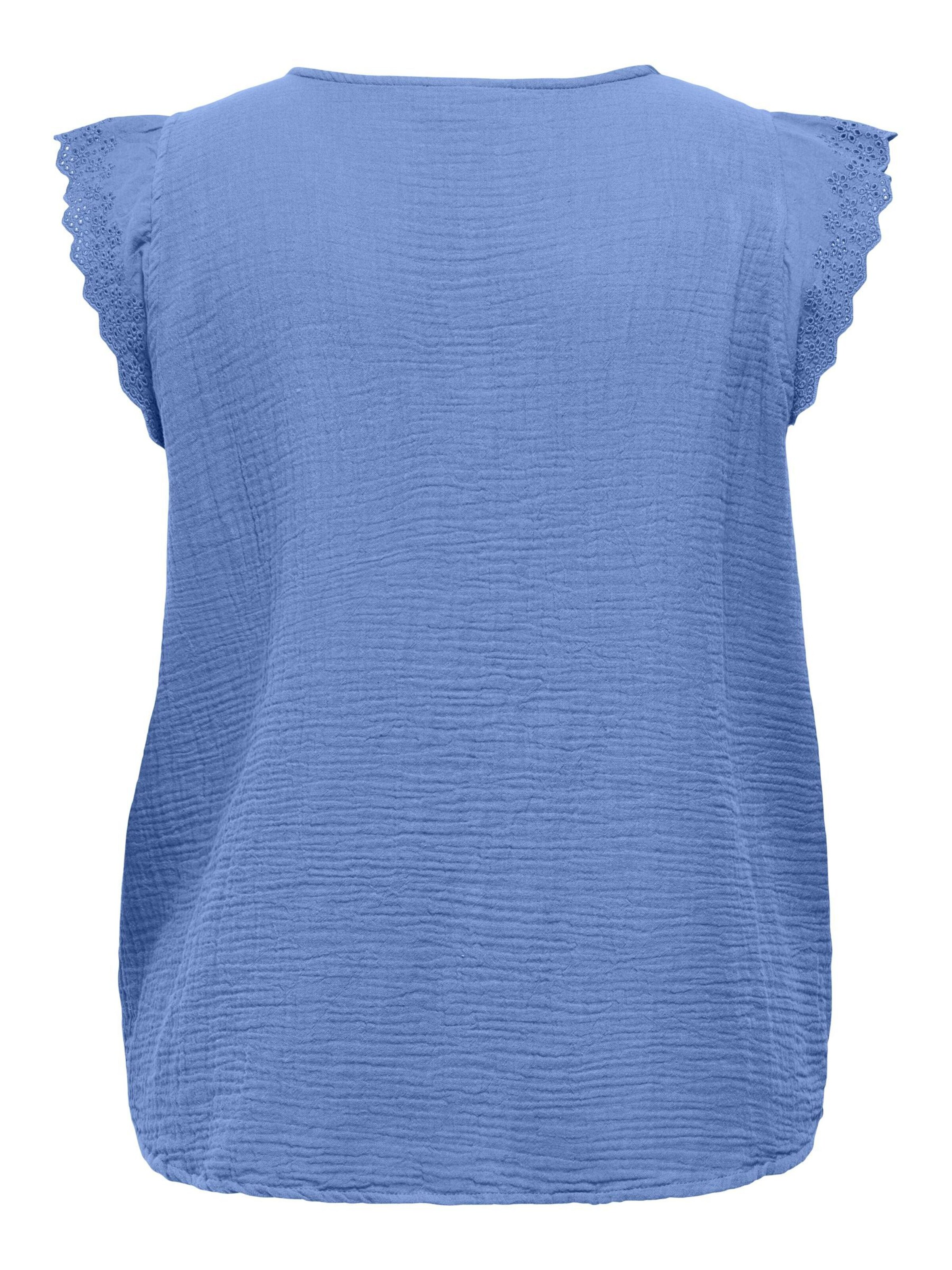 ONLY Carmakoma Blouse 'CARThyra' in Blue