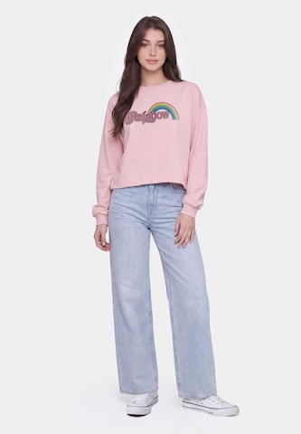 MYMO - Sweatshirt em rosa