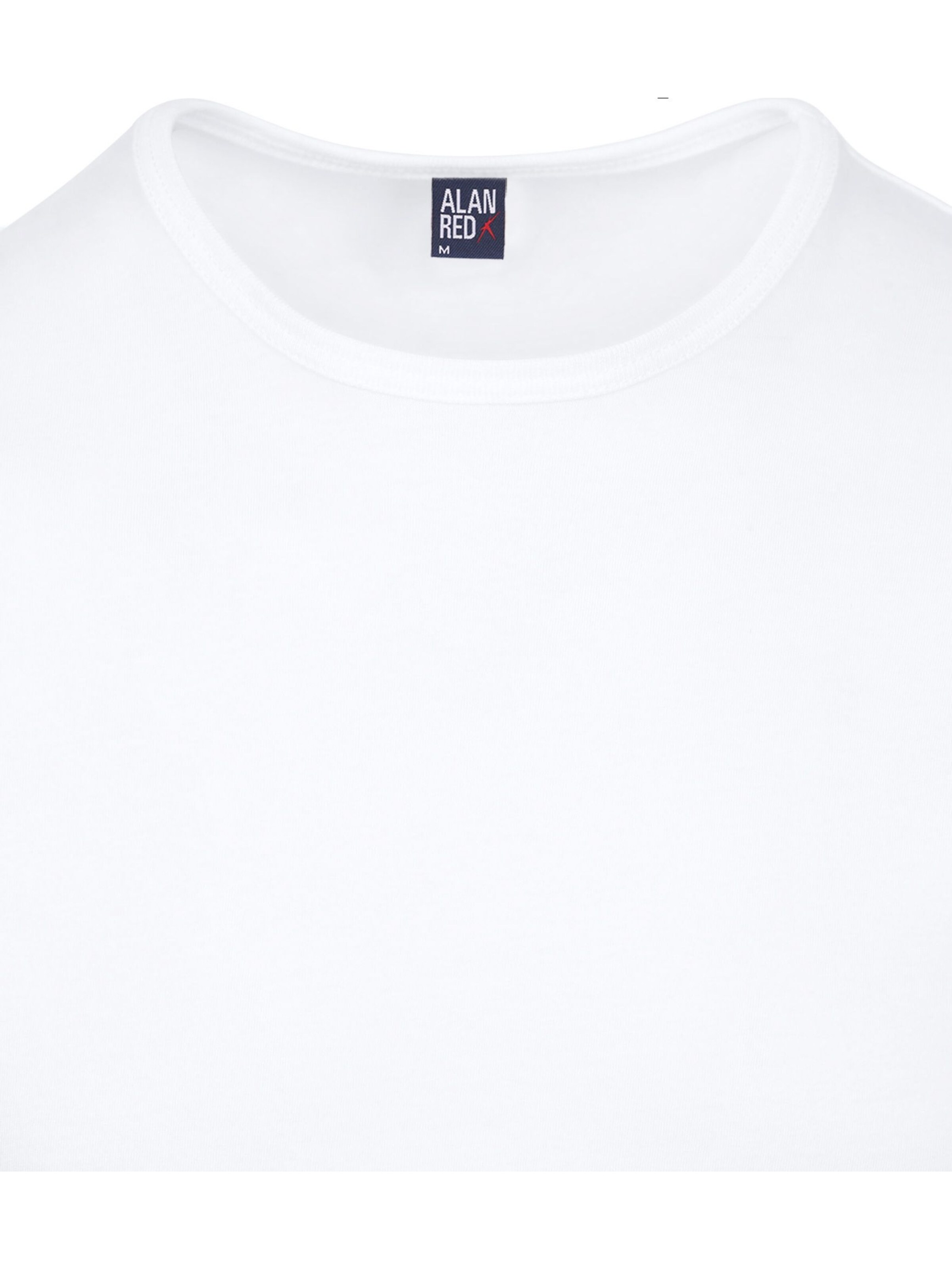 alan red Shirt 'Derby' in White