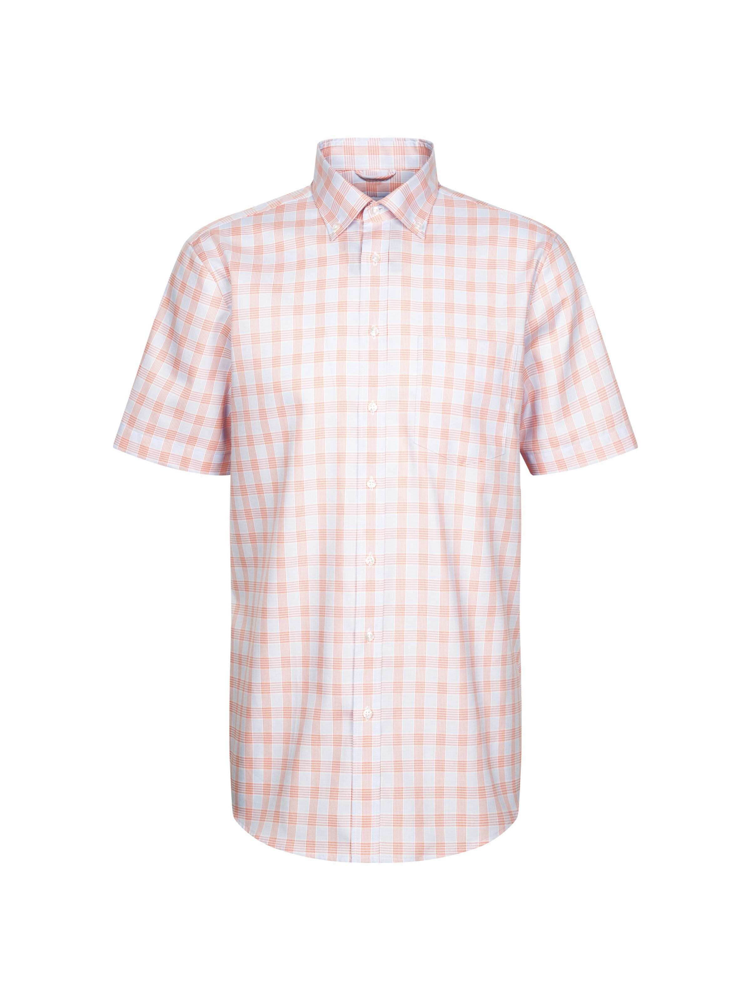 SEIDENSTICKER Regular Fit Hemd in Orange: Vorderseite