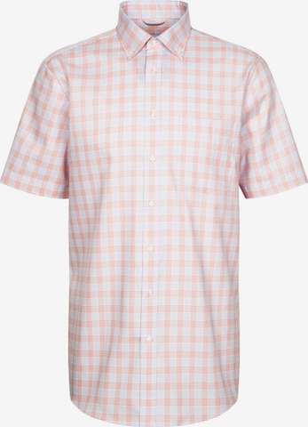 Coupe regular Chemise business SEIDENSTICKER en orange : devant