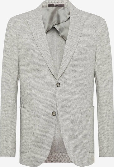 Klasikinis švarkas iš Boggi Milano, spalva – pilka / tamsiai pilka / natūrali balta, Prekių apžvalga