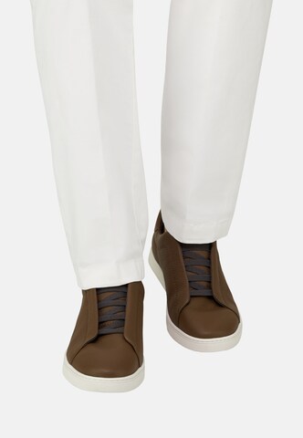 Baskets basses Boggi Milano en marron