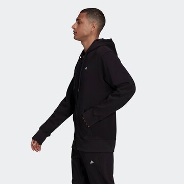 Veste de survêtement ADIDAS PERFORMANCE en noir