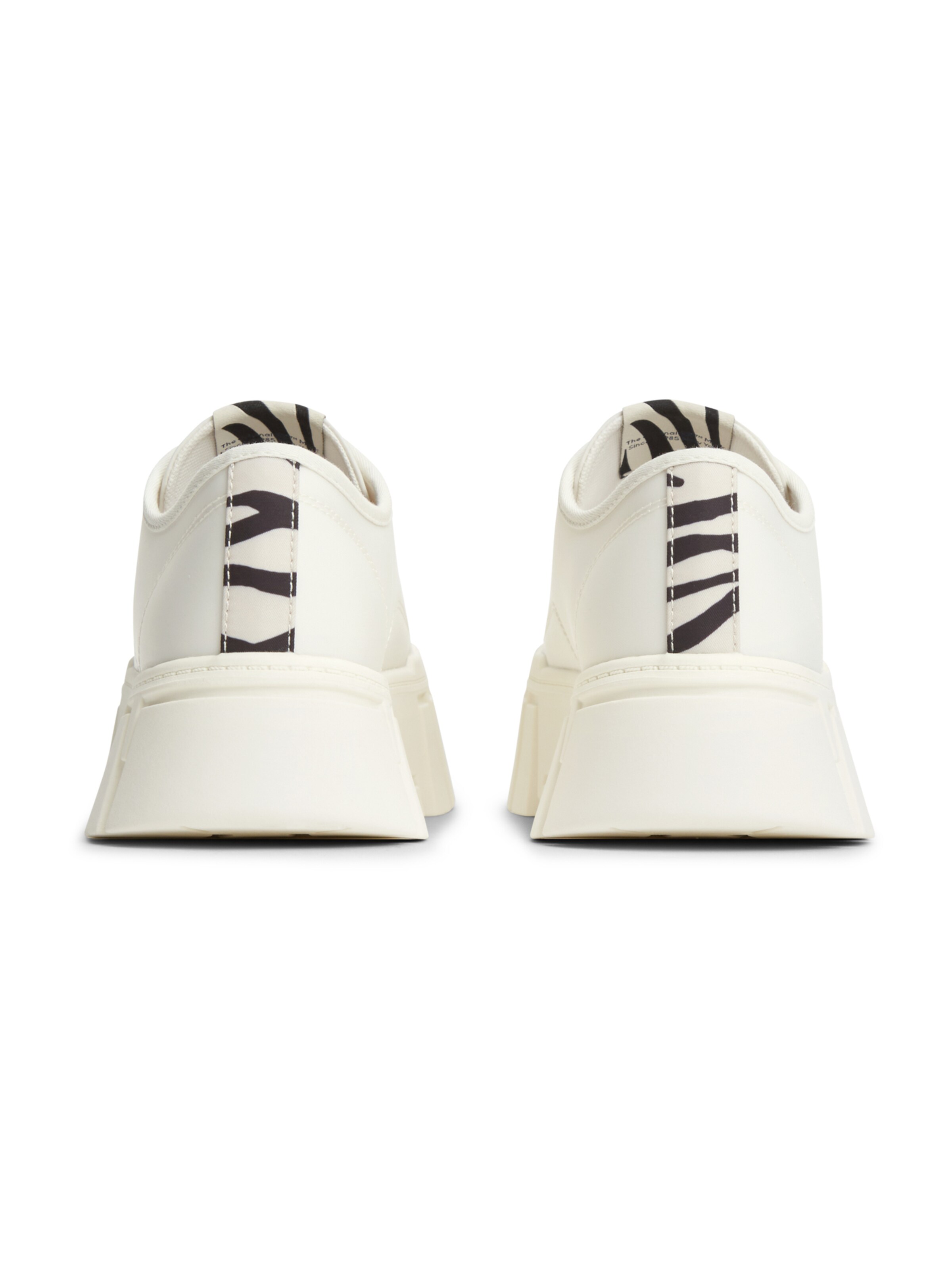 Tommy Jeans Trampki niskie 'ZEBRA' w kolorze biały