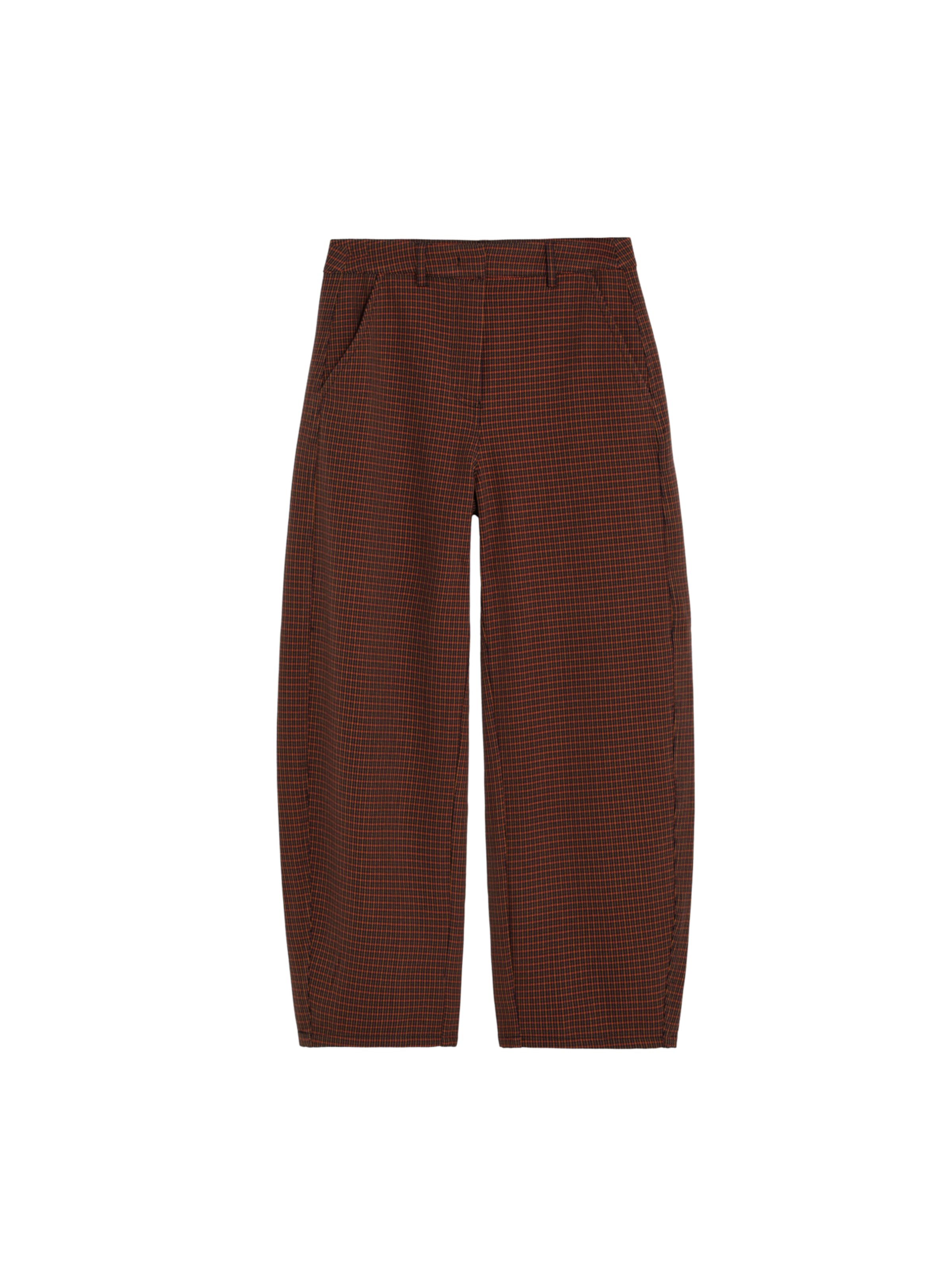 Scalpers Loose fit Pants ' ' in Brown: front