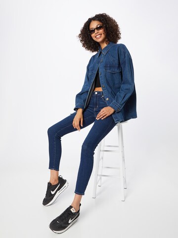 GAP Skinny Jeans in Blauw