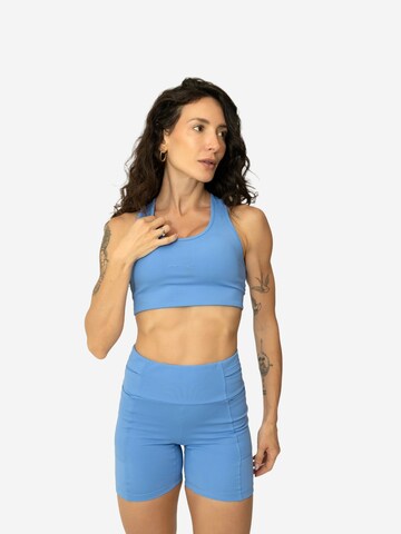 Tempus Own - Soutien Bustier Soutien de desporto 'Control High-Support Sports Bra' em azul