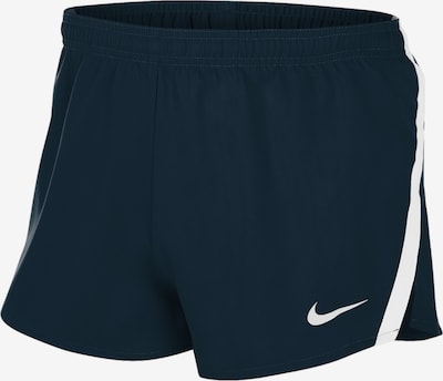 NIKE Workout Pants in Night blue / White, Item view