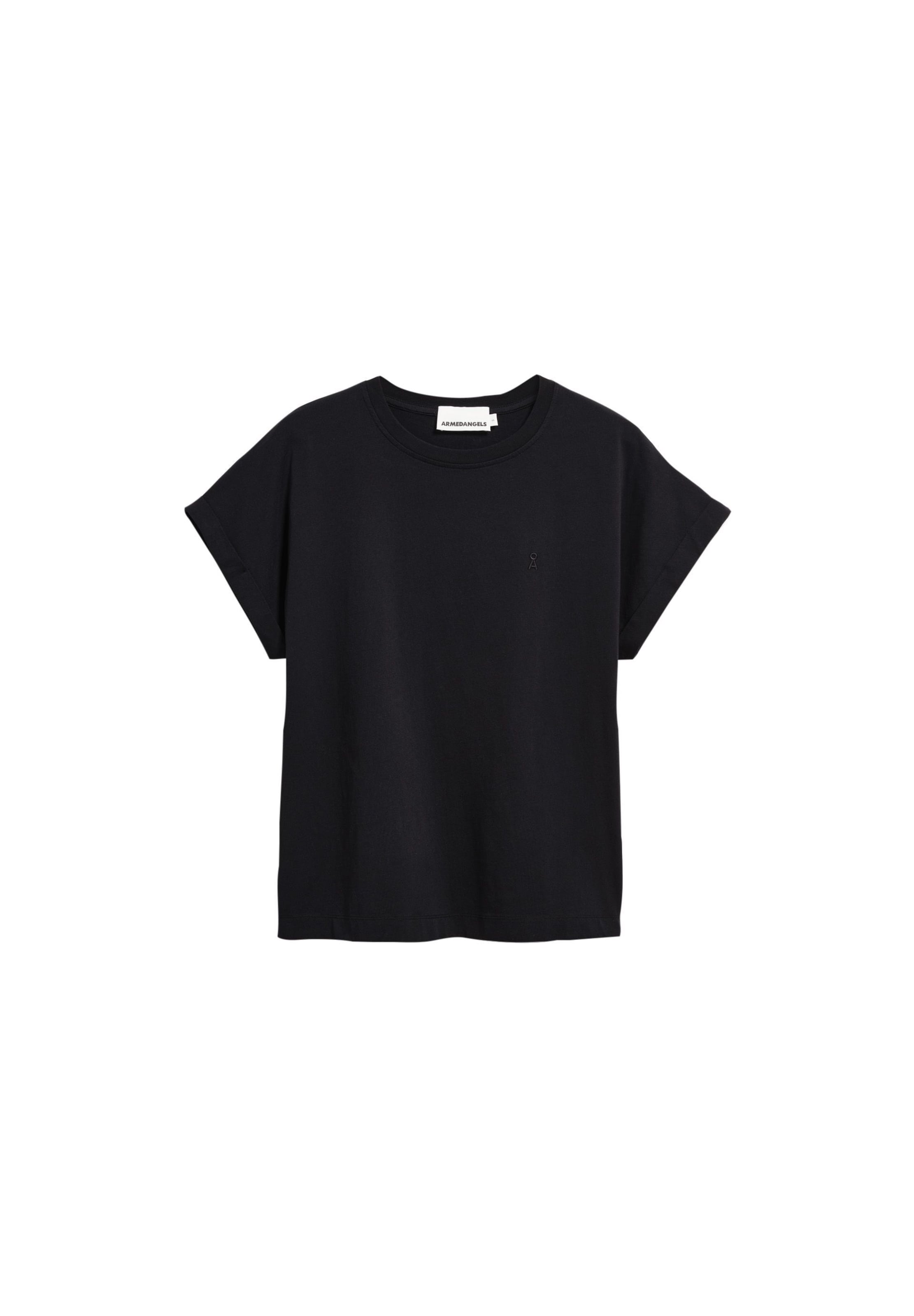 ARMEDANGELS Shirt in Black: front
