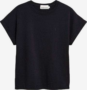 T-shirt ARMEDANGELS en noir : devant