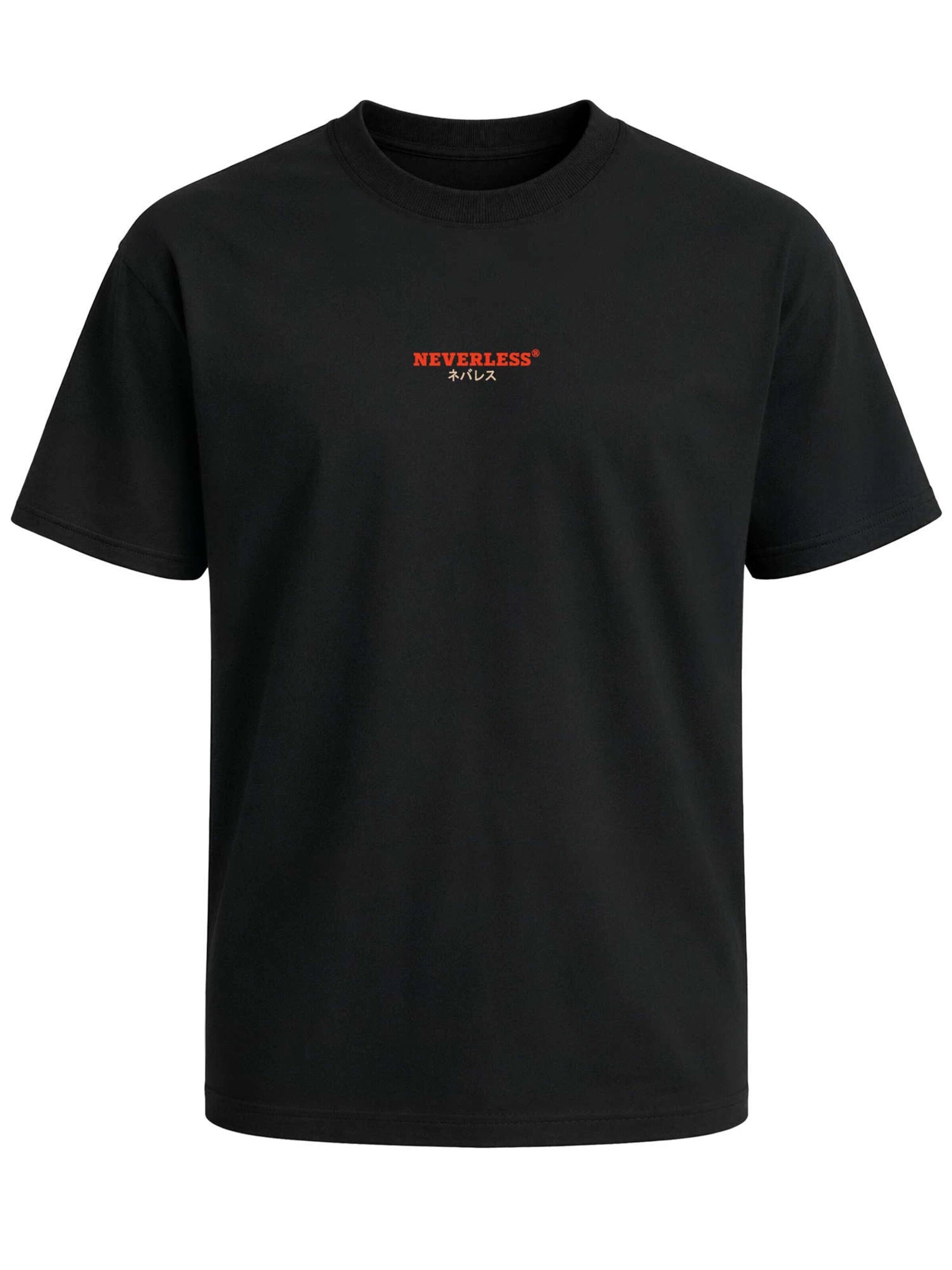 Neverless Shirt 'Osaka Market' in Black