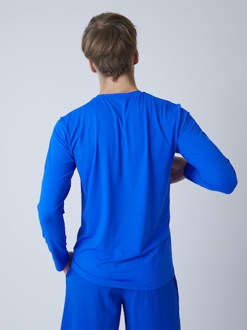 SPORTKIND Funktionsshirt 'Crew Neck Long Sleeve Shirt'‌‌‌‌‌‌‌ in Blau