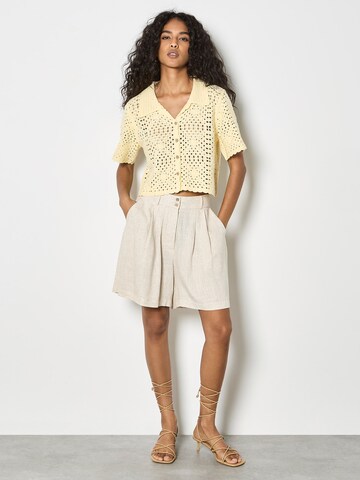 Chemisier ' ' Apricot en jaune